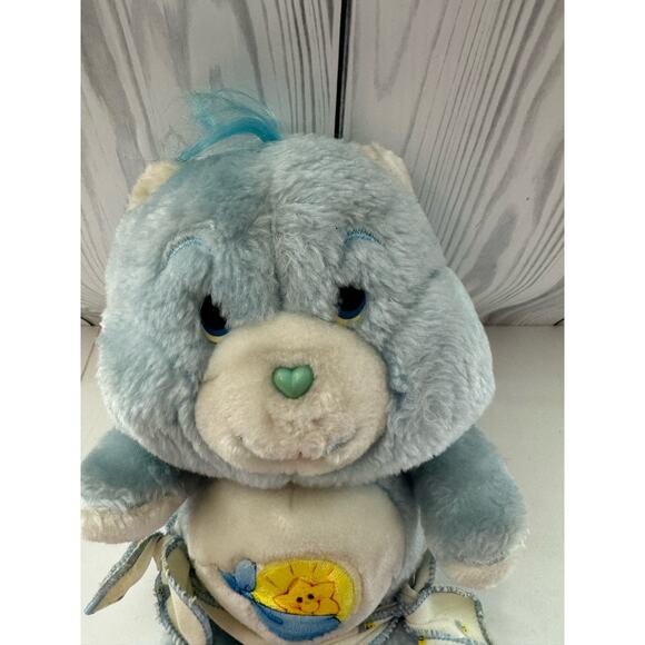 Care Bears 11” Baby Tugs Blue Plush Diaper Toy Vintage 1983 Kenner 80s - Picture 2 of 7
